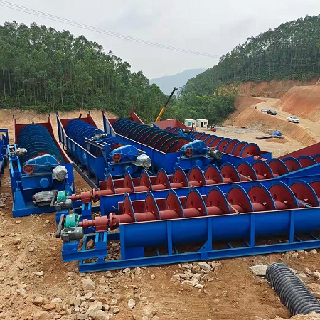 螺旋洗砂机 石英砂洗矿设备